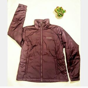 NWOT Columbia Plum Colored Jacket Size L